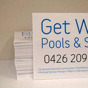 corflute business sign